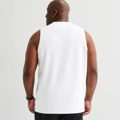 Stylus Mens Crew Neck Sleeveless Big and Tall Muscle T-Shirt