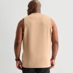 Stylus Mens Crew Neck Sleeveless Big and Tall Muscle T-Shirt