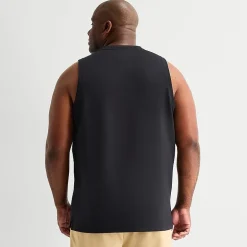 Stylus Mens Crew Neck Sleeveless Big and Tall Muscle T-Shirt