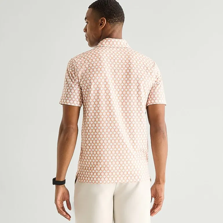 Stylus Mens Fitted Short Sleeve Polo Shirt