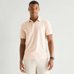 Stylus Mens Fitted Short Sleeve Polo Shirt