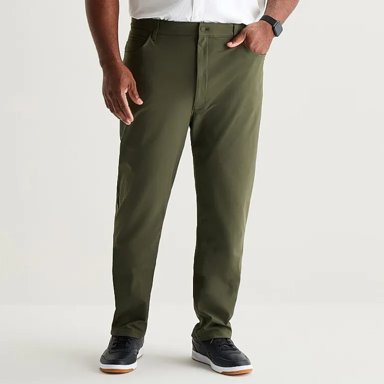 Stylus Mens Regular Fit Big and Tall Flat Front Pant