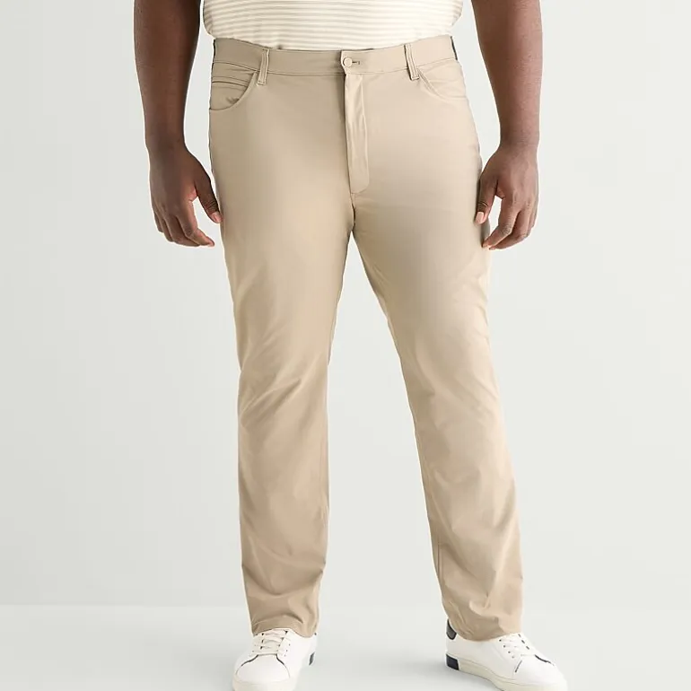 Stylus Mens Regular Fit Big and Tall Flat Front Pant