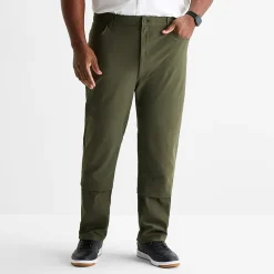 Stylus Mens Regular Fit Big and Tall Flat Front Pant
