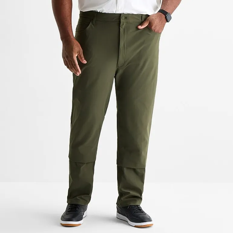 Stylus Mens Regular Fit Big and Tall Flat Front Pant