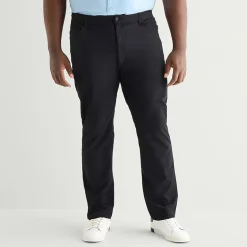 Stylus Mens Regular Fit Big and Tall Flat Front Pant