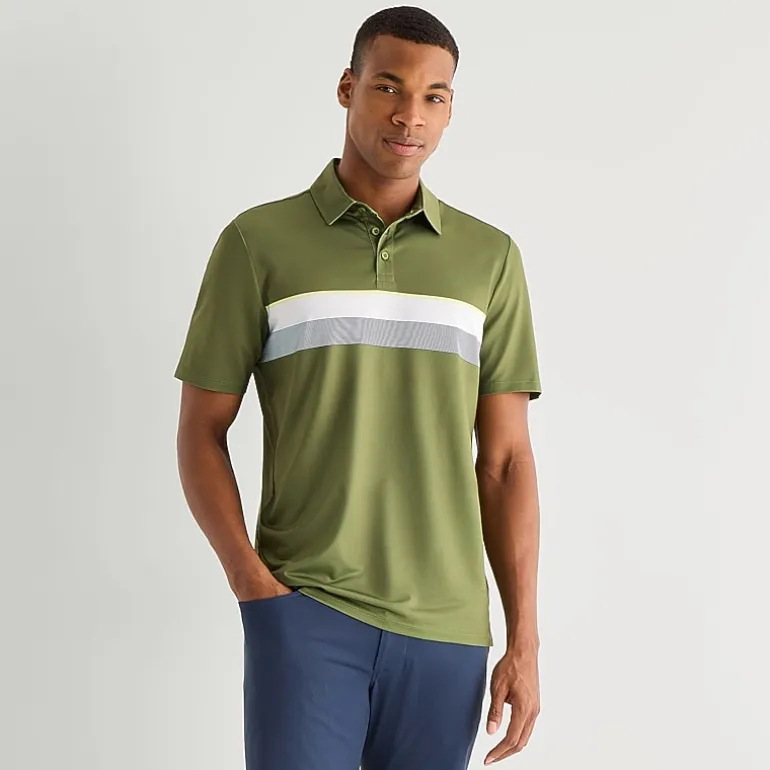 Stylus Mens Regular Fit Short Sleeve Polo Shirt