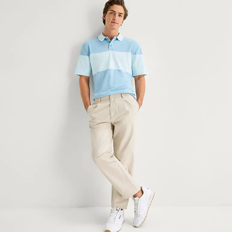 Stylus Mens Regular Fit Short Sleeve Polo Shirt