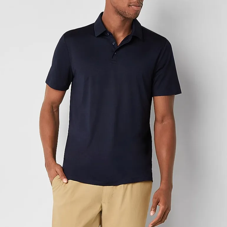 Stylus Mens Regular Fit Short Sleeve Supersoft Essential Polo Shirt