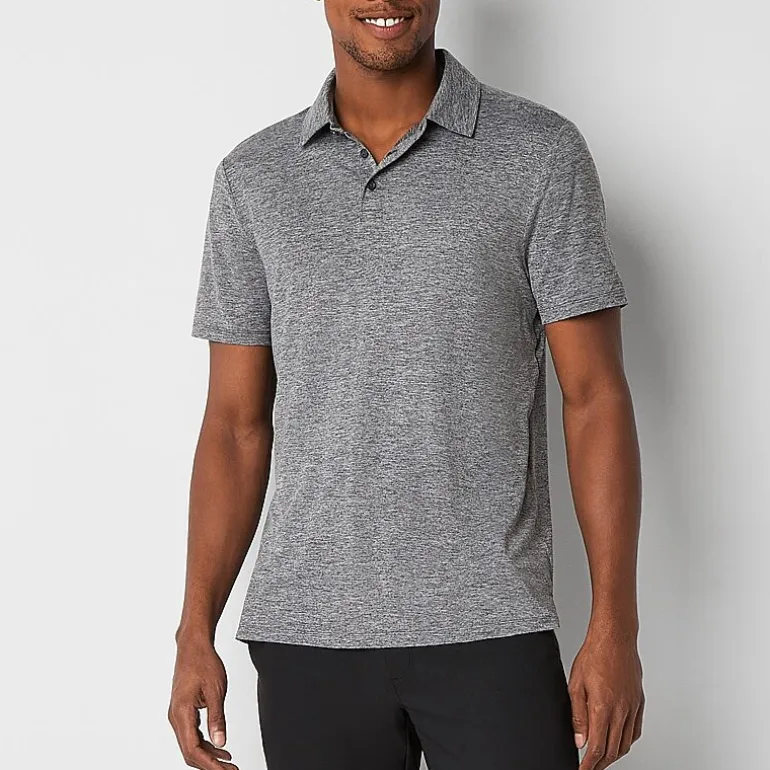 Stylus Mens Regular Fit Short Sleeve Supersoft Essential Polo Shirt