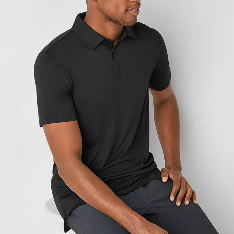 Stylus Mens Regular Fit Short Sleeve Supersoft Essential Polo Shirt