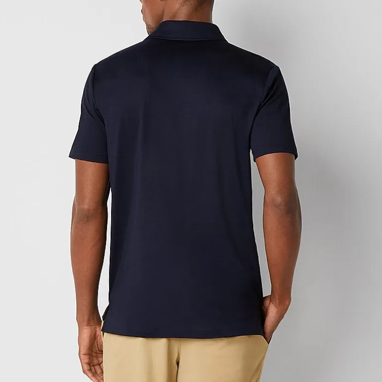Stylus Mens Regular Fit Short Sleeve Supersoft Essential Polo Shirt