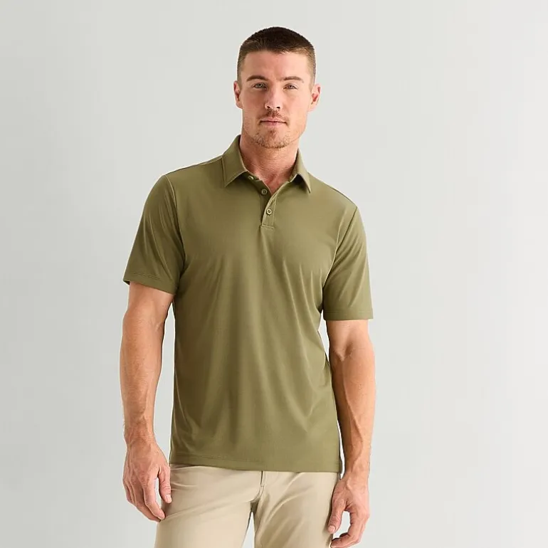 Stylus Mens Regular Fit Short Sleeve Polo Shirt