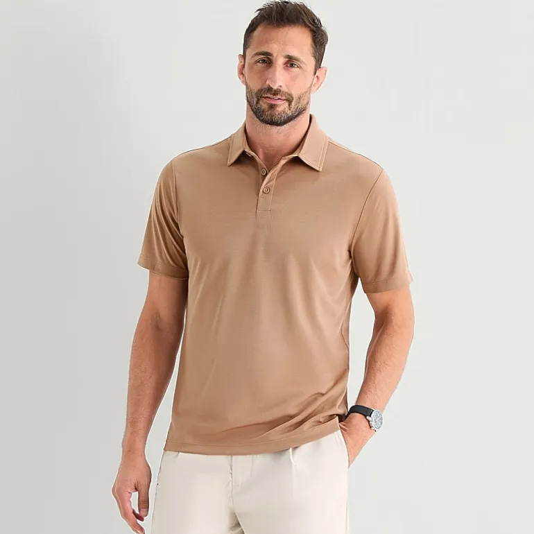 Stylus Mens Regular Fit Short Sleeve Polo Shirt