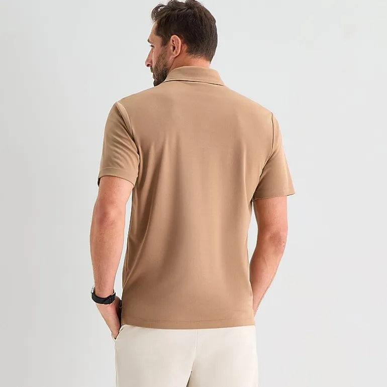 Stylus Mens Regular Fit Short Sleeve Polo Shirt