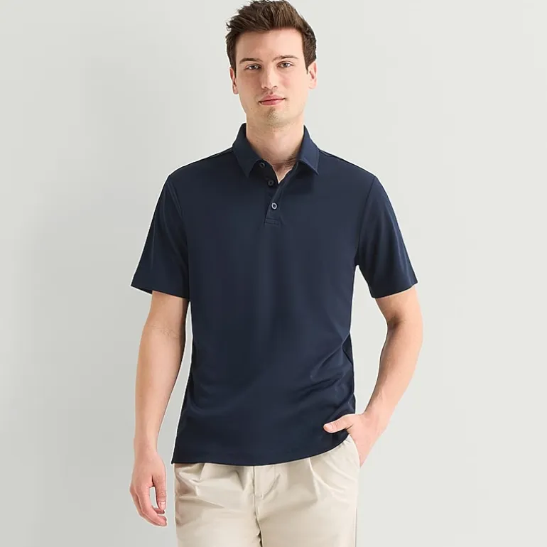 Stylus Mens Regular Fit Short Sleeve Polo Shirt