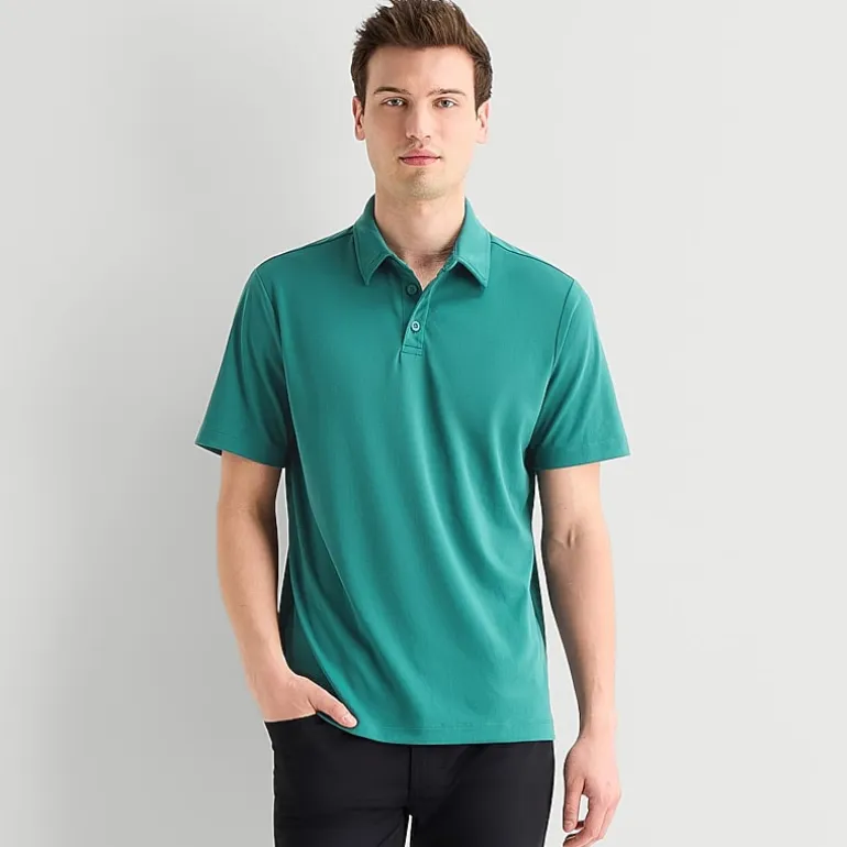 Stylus Mens Regular Fit Short Sleeve Polo Shirt
