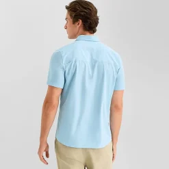 Stylus Mens Short Sleeve Regular Fit Button-Down Shirt