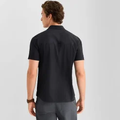 Stylus Mens Short Sleeve Regular Fit Button-Down Shirt