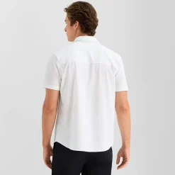 Stylus Mens Short Sleeve Regular Fit Button-Down Shirt