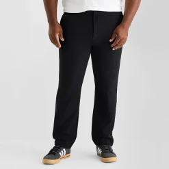 Stylus Mens Slim Fit Big and Tall Flat Front Pant