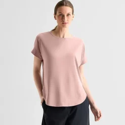 Stylus Womens Crew Neck Short Sleeve T-Shirt