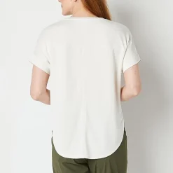 Stylus Womens Crew Neck Short Sleeve T-Shirt