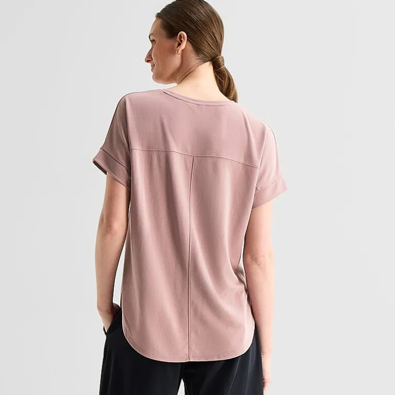 Stylus Womens Crew Neck Short Sleeve T-Shirt