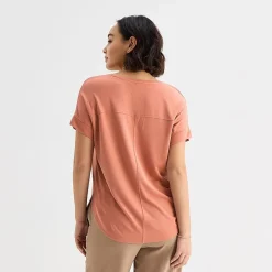 Stylus Womens Crew Neck Short Sleeve T-Shirt