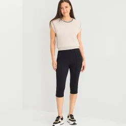 Stylus Womens High Rise Capri Pant