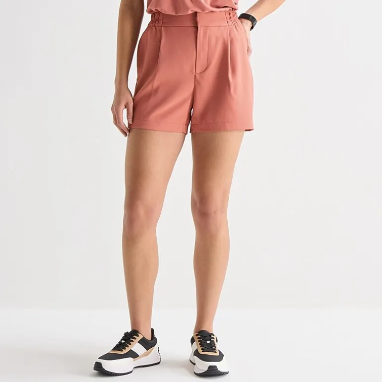 Stylus Womens High Rise Pull-On Short