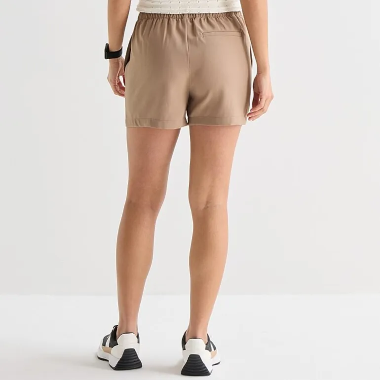 Stylus Womens High Rise Pull-On Short