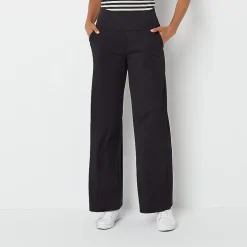 Stylus Womens High Rise Wide Leg Pant