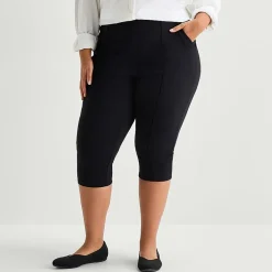 Stylus Womens Plus Capri Pant