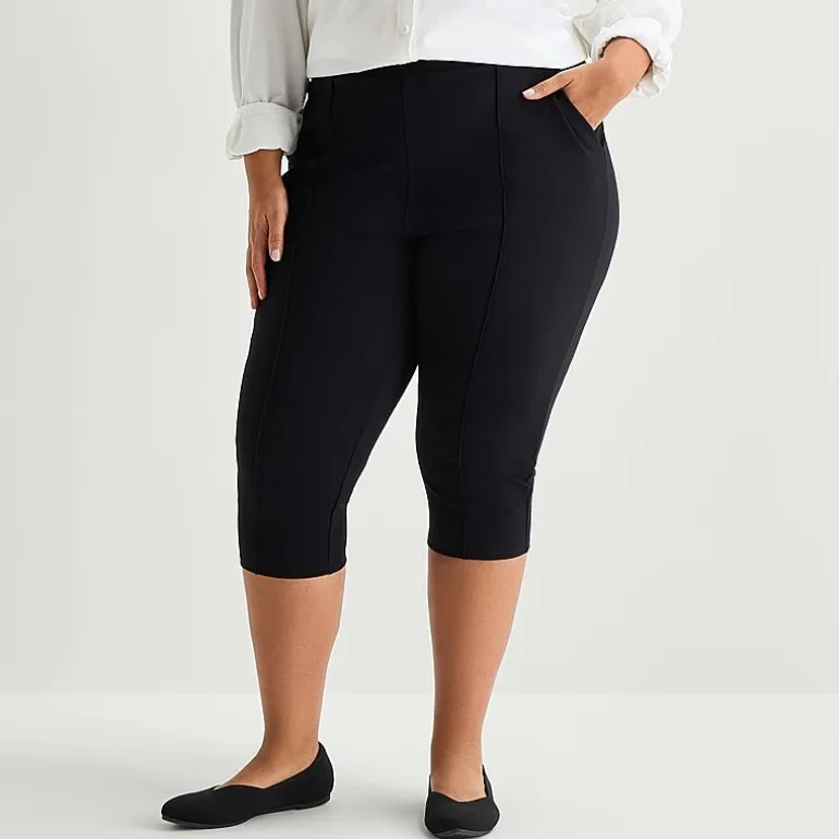 Stylus Womens Plus Capri Pant