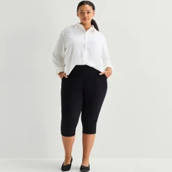 Stylus Womens Plus Capri Pant
