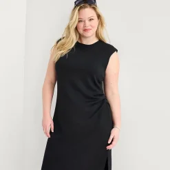 Stylus Womens Plus Sleeveless Sheath Dress