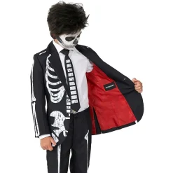 Suitmeister Skeleton Little & Big Kid Boys 3-pc. Suit Set
