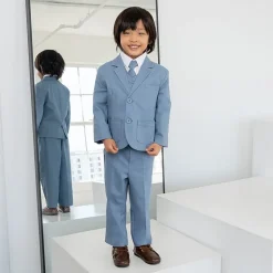 Suit the BOYZ Linen Blend Toddler Boys 5-pc. Suit Set