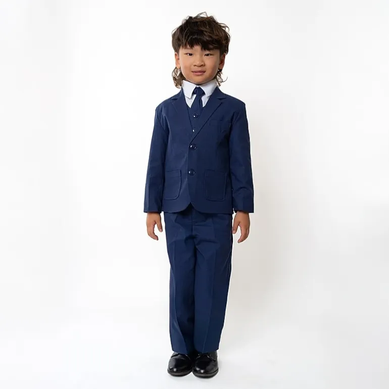 Suit the BOYZ Linen Blend Toddler Boys 5-pc. Suit Set