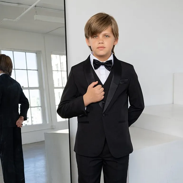 Suit the BOYZ Tuxedo Little & Big Kid Boys 5-pc. Suit Set