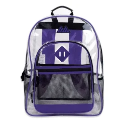 Summit Ridge Delux Clear Backpack With Mesh