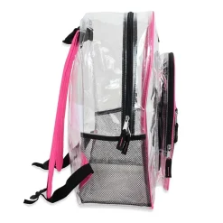 Summit Ridge Delux Clear Backpack With Mesh