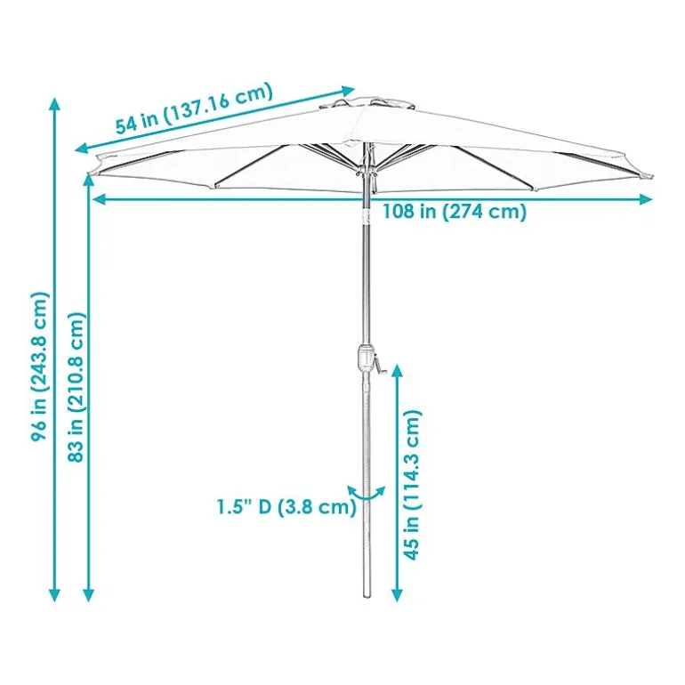 Sunnydaze Collection Patio Umbrella