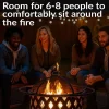 Sunnydaze Collection Portable Weather Resistant Fire Pit
