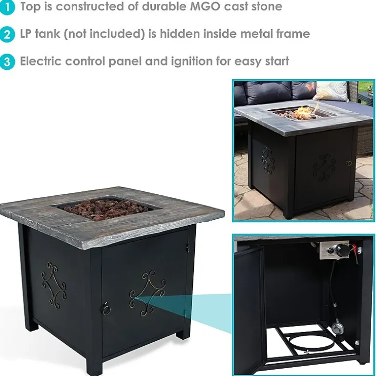 Sunnydaze Patio Collection Fire Pit