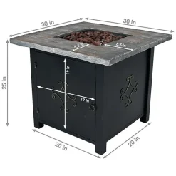 Sunnydaze Patio Collection Fire Pit