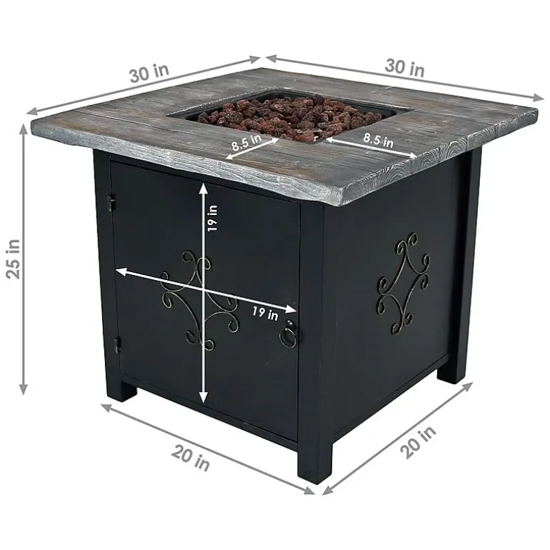 Sunnydaze Patio Collection Fire Pit