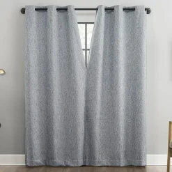 Sun Zero Aldwin Grommet Top Energy Saving 100% Blackout Single Curtain Panel
