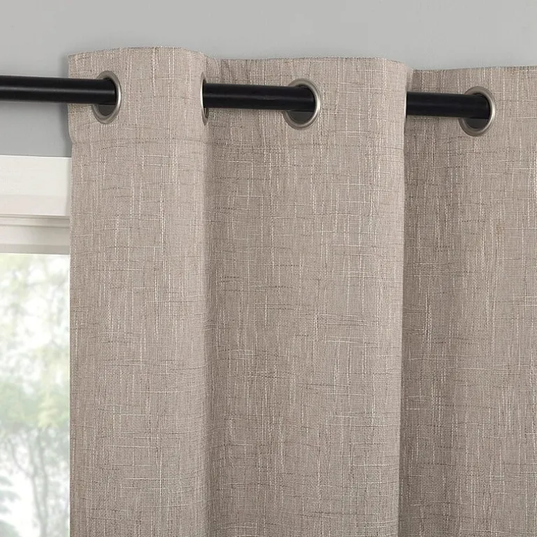 Sun Zero Aldwin Grommet Top Energy Saving 100% Blackout Single Curtain Panel